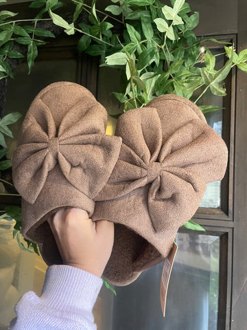 Bow Slippers