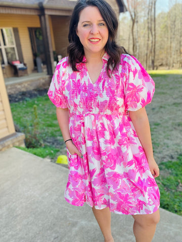 Straight Poppin' Pink Dress