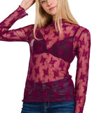 Cabernet Lace Undershirt