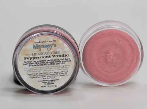 Peppermint Vanilla Lip Scrub